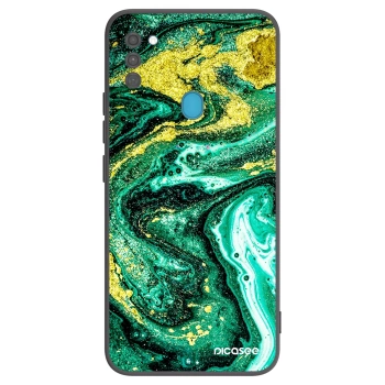 Husă pentru Samsung Galaxy M11 - Green Gold
