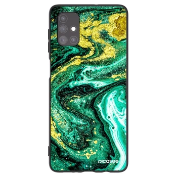 Husă pentru Samsung Galaxy M51 M515F - Green Gold