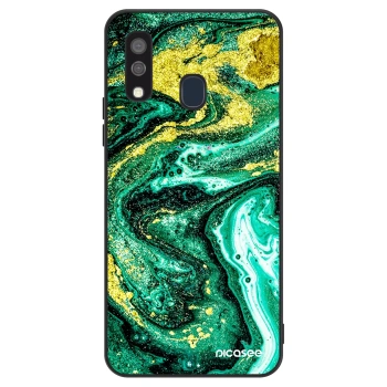 Husă pentru Samsung Galaxy A40 A405F - Green Gold