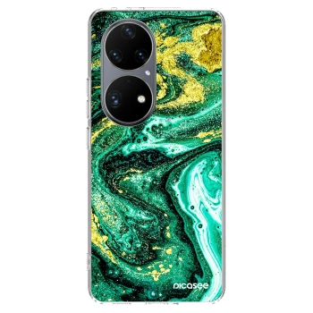 Husă pentru Huawei P50 - Green Gold