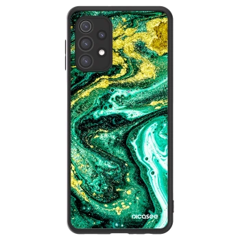 Picasee ULTIMATE CASE pentru Samsung Galaxy A32 5G A326B - Green Gold
