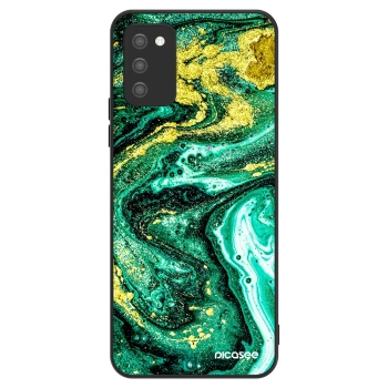 Husă pentru Samsung Galaxy A02s A025G - Green Gold