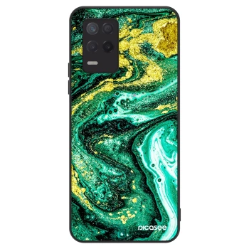 Husă pentru Realme 8 5G - Green Gold