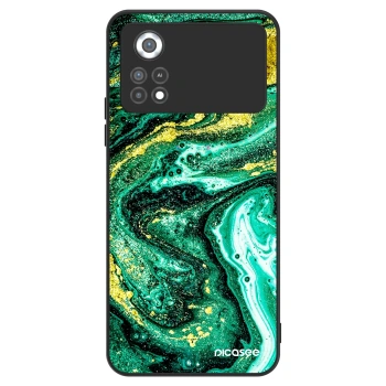 Husă pentru Xiaomi Poco X4 Pro 5G - Green Gold