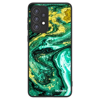 Picasee ULTIMATE CASE pentru Samsung Galaxy A33 5G A336 - Green Gold