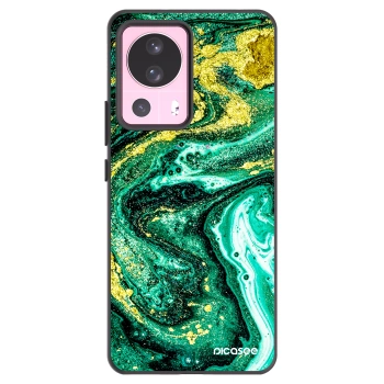 Picasee husă neagră din silicon pentru Xiaomi 13 Lite - Green Gold