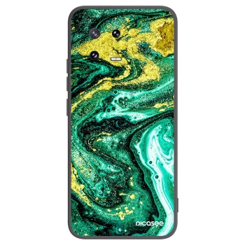 Picasee husă neagră din silicon pentru Xiaomi 13 Pro - Green Gold