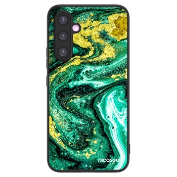 Picasee ULTIMATE CASE pentru Samsung Galaxy A54 5G A546B - Green Gold