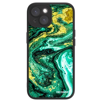 Husă pentru Apple iPhone 15 - Green Gold