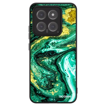 Picasee ULTIMATE CASE pentru Xiaomi 14 - Green Gold