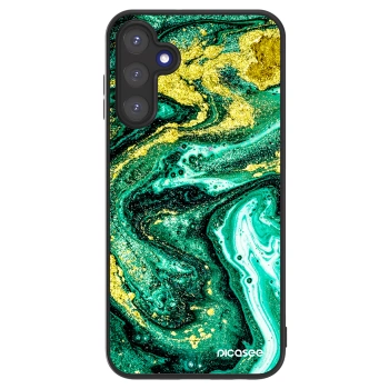 Picasee ULTIMATE CASE pentru Samsung Galaxy A15 A155F 4G - Green Gold