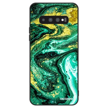 Husă pentru Samsung Galaxy S10 Plus G975 - Green Gold