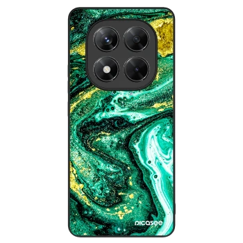 Picasee ULTIMATE CASE pentru Xiaomi Redmi Note 14 Pro 5G - Green Gold