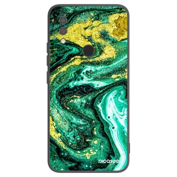 Picasee husă neagră din silicon pentru Xiaomi Redmi 7 - Green Gold