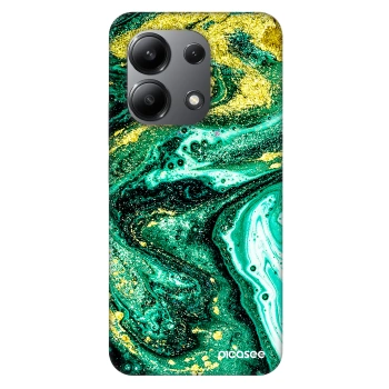 Picasee Fashion Case pentru Xiaomi Redmi Note 13 4G - Green Gold