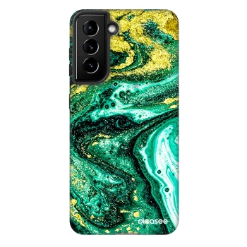 Husă pentru Samsung Galaxy S21 FE 5G - Green Gold