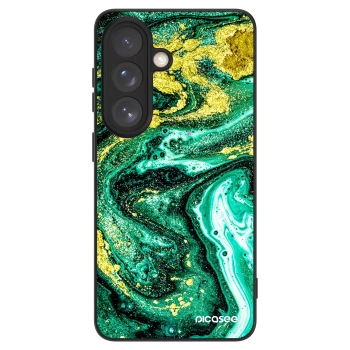 Picasee ULTIMATE CASE PowerShare pentru Samsung Galaxy S26 - Green Gold