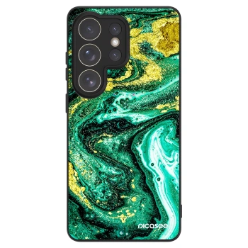Picasee ULTIMATE CASE PowerShare pentru Samsung Galaxy S26 Ultra - Green Gold
