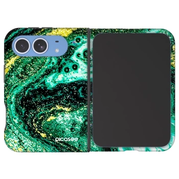 Husă pentru Apple iPhone Duo - Green Gold