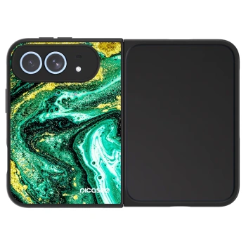 Picasee ULTIMATE CASE pentru Apple iPhone Duo - Green Gold