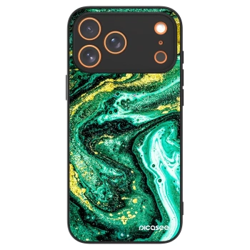 Picasee ULTIMATE CASE MagSafe pentru Apple iPhone 18 Pro Max - Green Gold