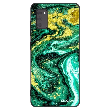 Husă pentru Samsung Galaxy A41 A415F - Green Gold