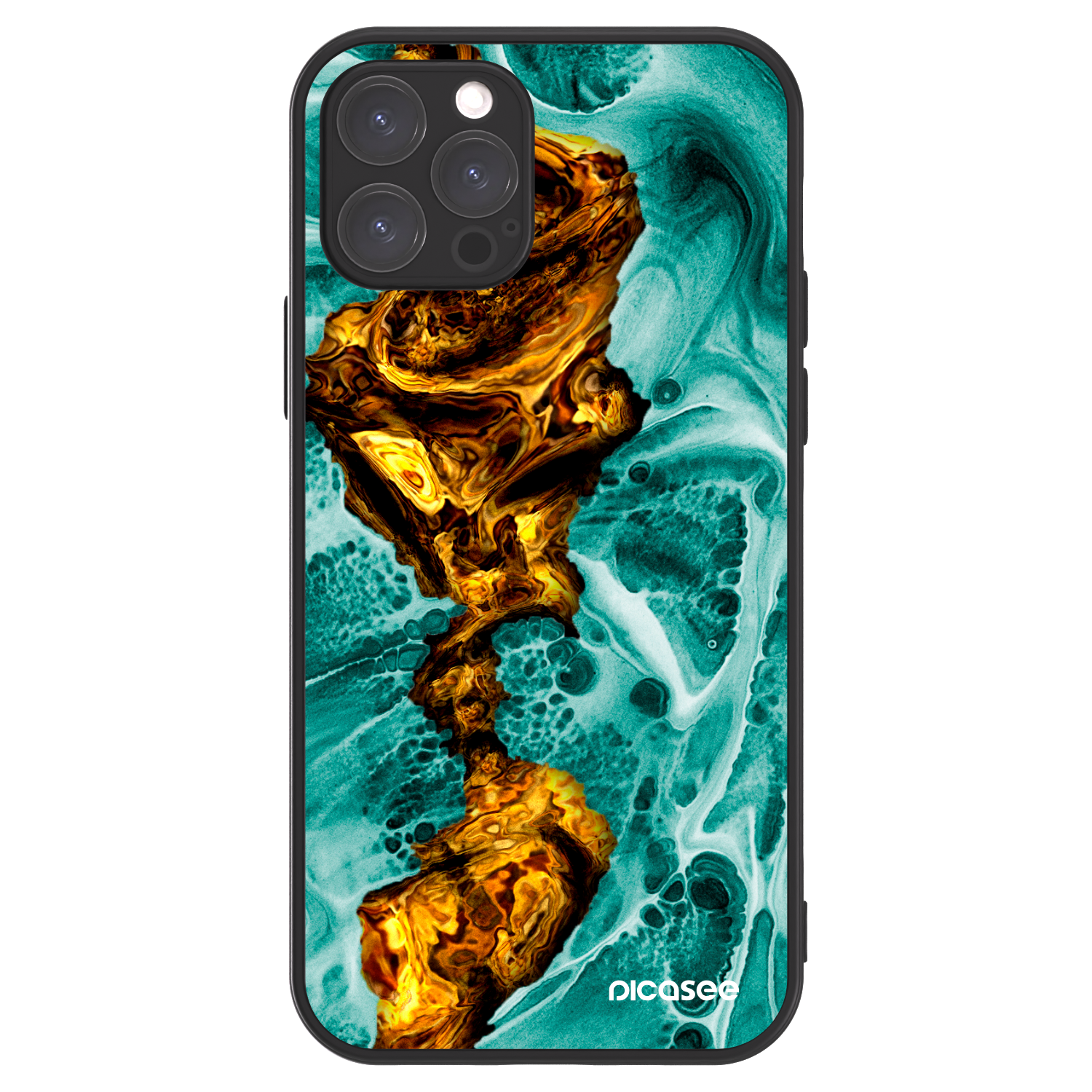 Picasee ULTIMATE CASE pentru Apple iPhone 12 Pro - Goldsky