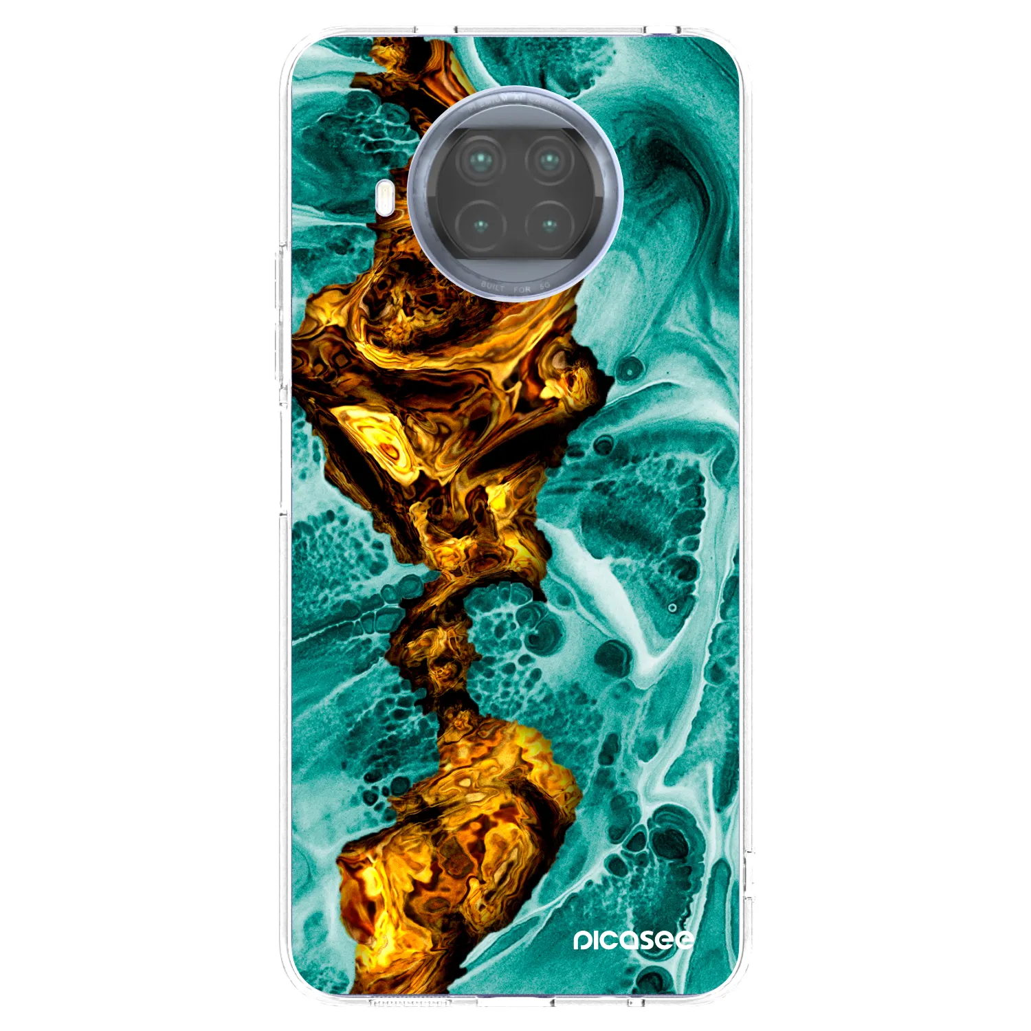 Picasee husă transparentă din silicon pentru Xiaomi Mi 10T Lite - Goldsky