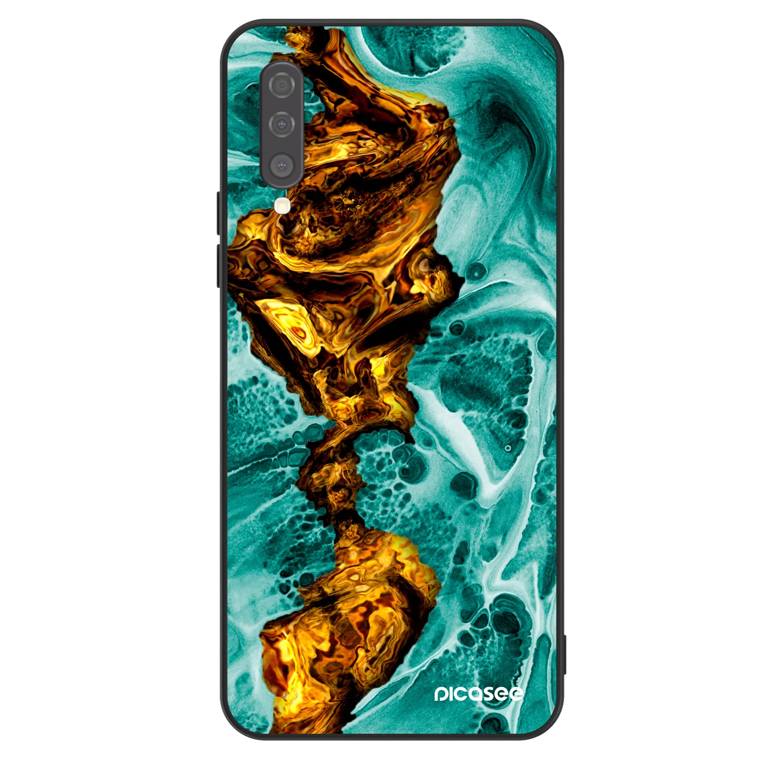 Picasee ULTIMATE CASE pentru Samsung Galaxy A50 A505F - Goldsky
