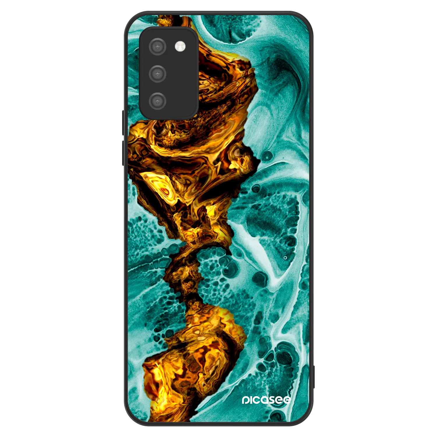 Picasee ULTIMATE CASE pentru Samsung Galaxy A02s A025G - Goldsky