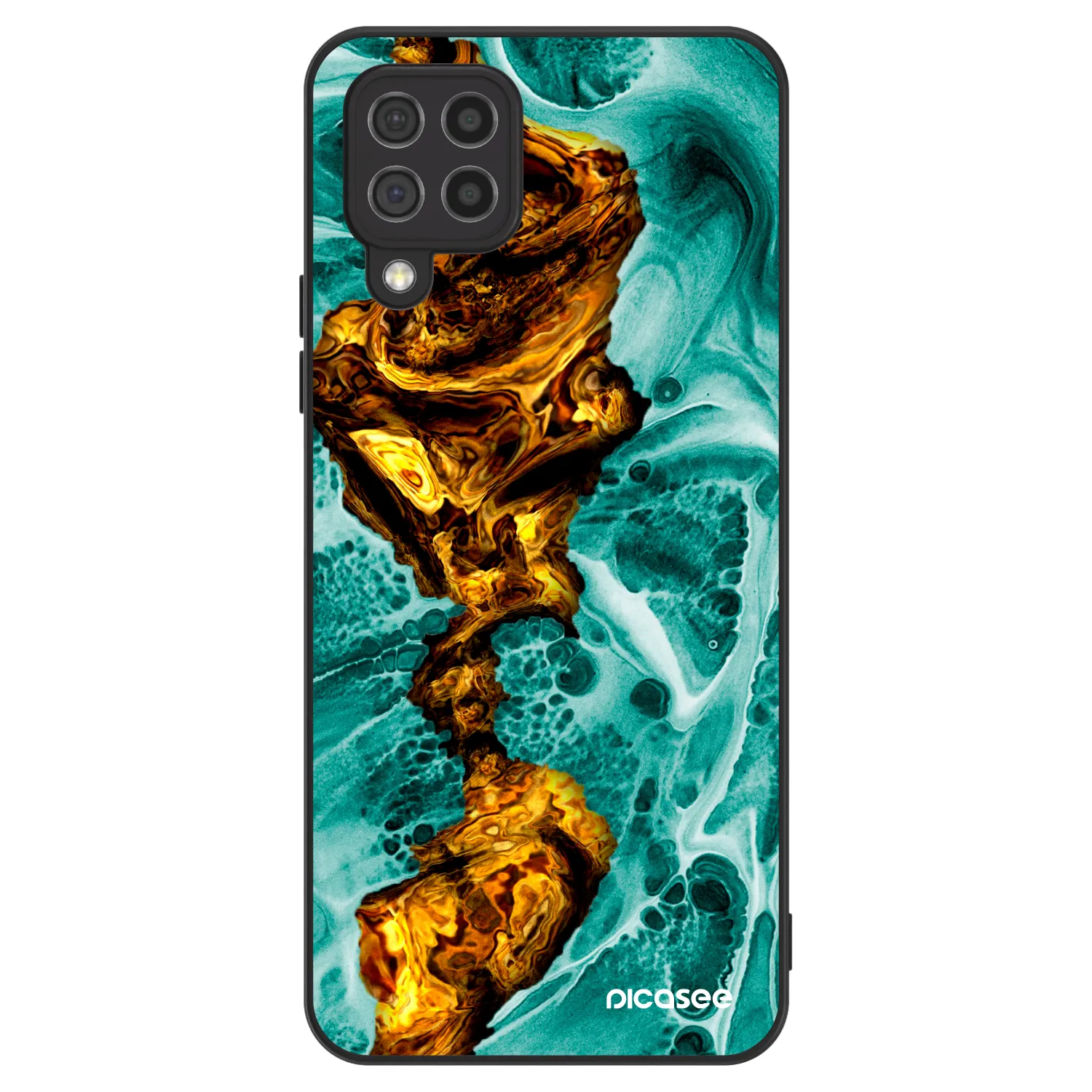 Picasee ULTIMATE CASE pentru Samsung Galaxy A22 A225F 4G - Goldsky