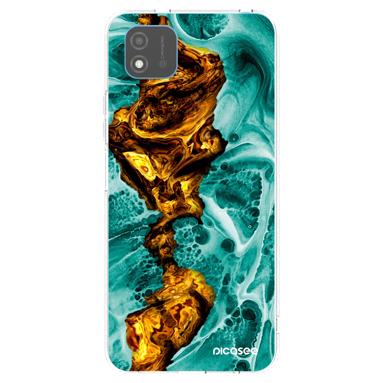 Picasee husă transparentă din silicon pentru Realme C11 (2021) - Goldsky