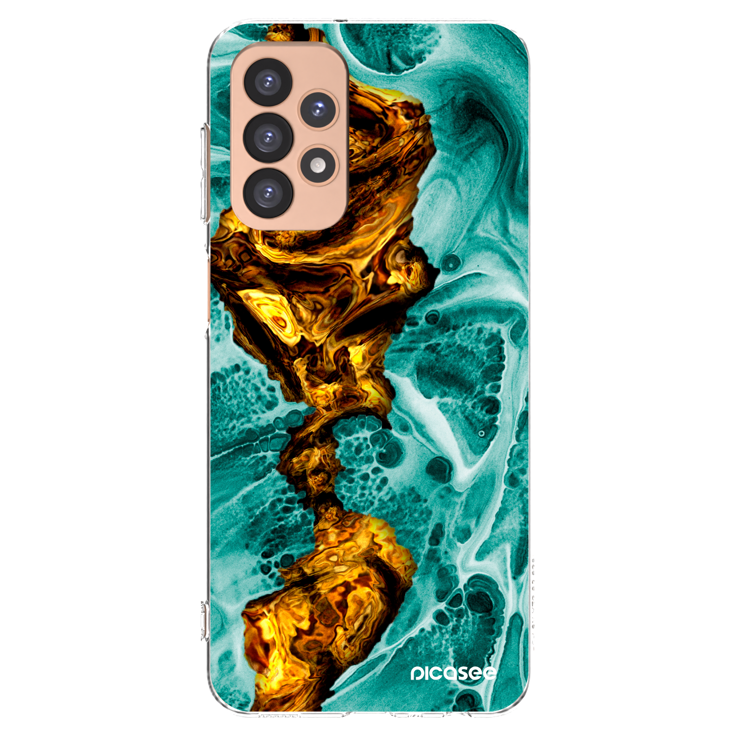 Picasee husă transparentă din silicon pentru Samsung Galaxy A23 A236B 5G - Goldsky