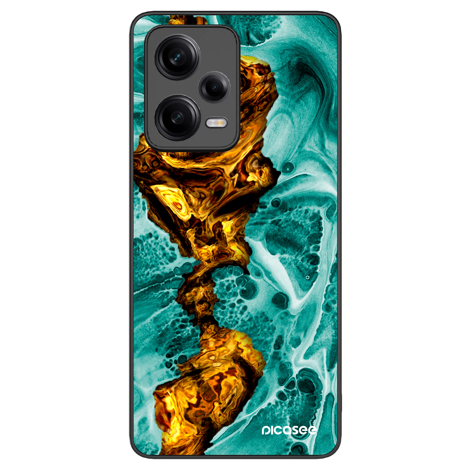 Picasee ULTIMATE CASE pentru Xiaomi Redmi Note 12 Pro+ 5G - Goldsky