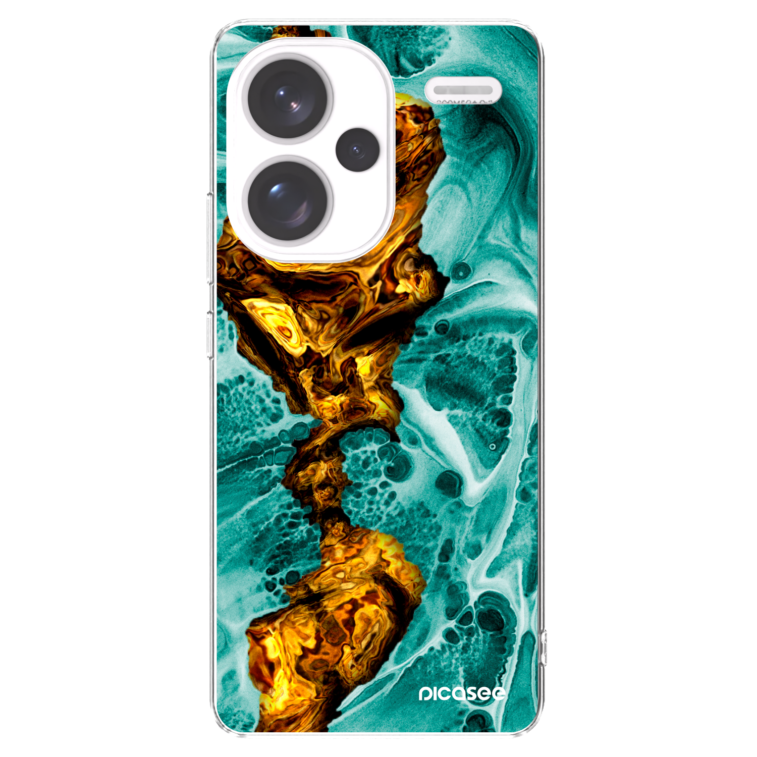 Picasee husă transparentă din silicon pentru Xiaomi Redmi Note 13 Pro+ 5G - Goldsky