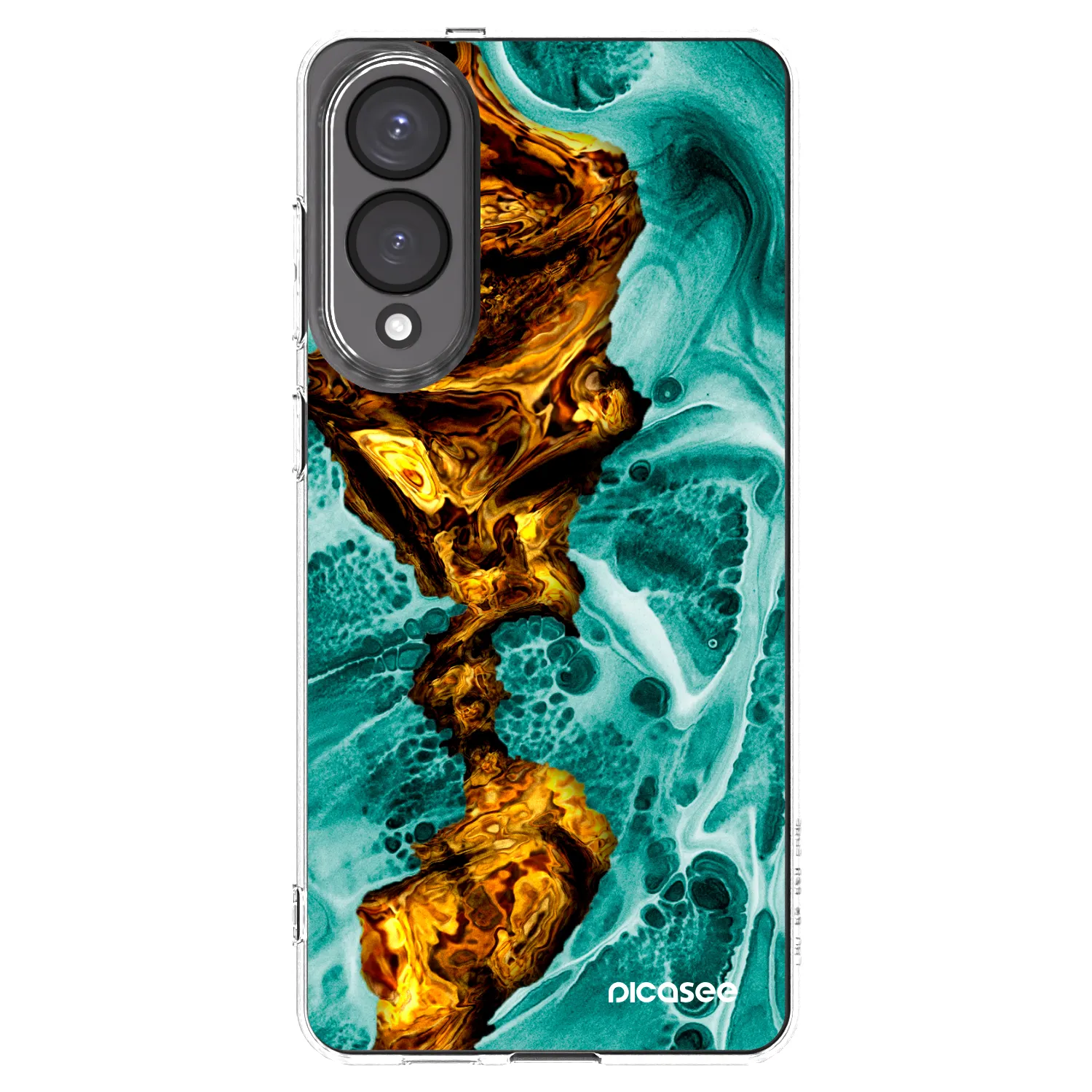 Picasee husă transparentă din silicon pentru Samsung Galaxy S25 Edge 5G - Goldsky
