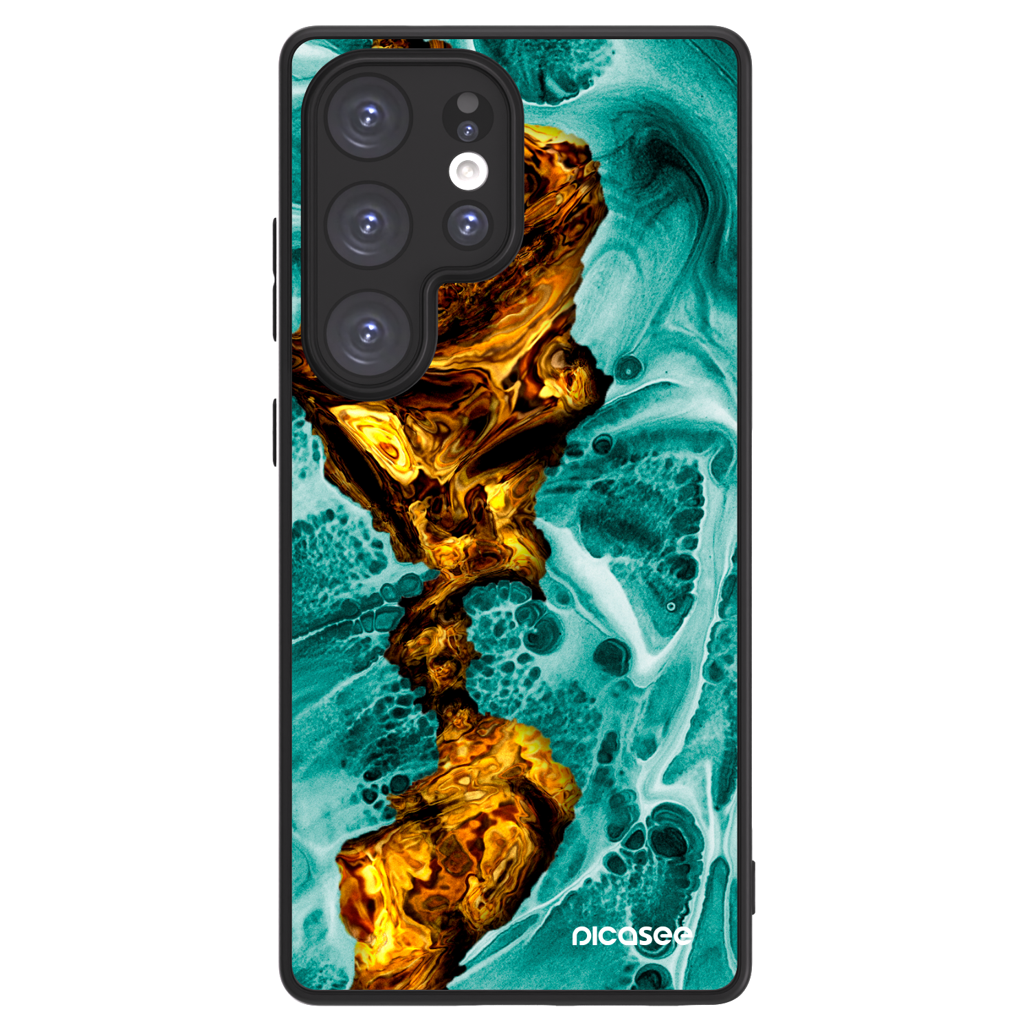 Picasee ULTIMATE CASE pentru Samsung Galaxy S25 Ultra 5G - Goldsky