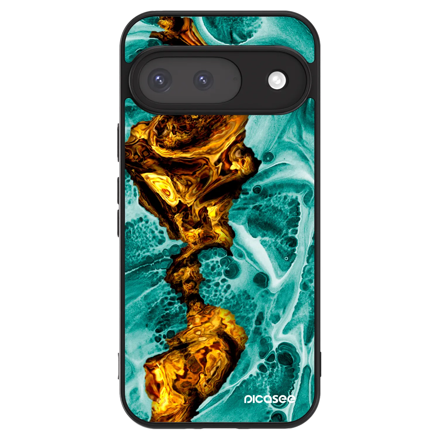 Picasee ULTIMATE CASE pentru Google Pixel 9 - Goldsky