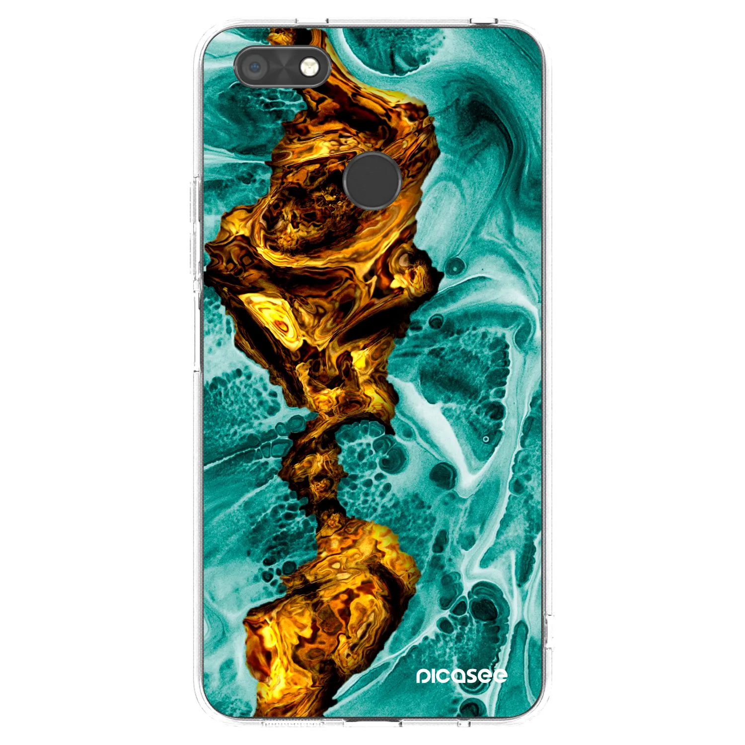 Picasee husă transparentă din silicon pentru Huawei P9 Lite Mini - Goldsky