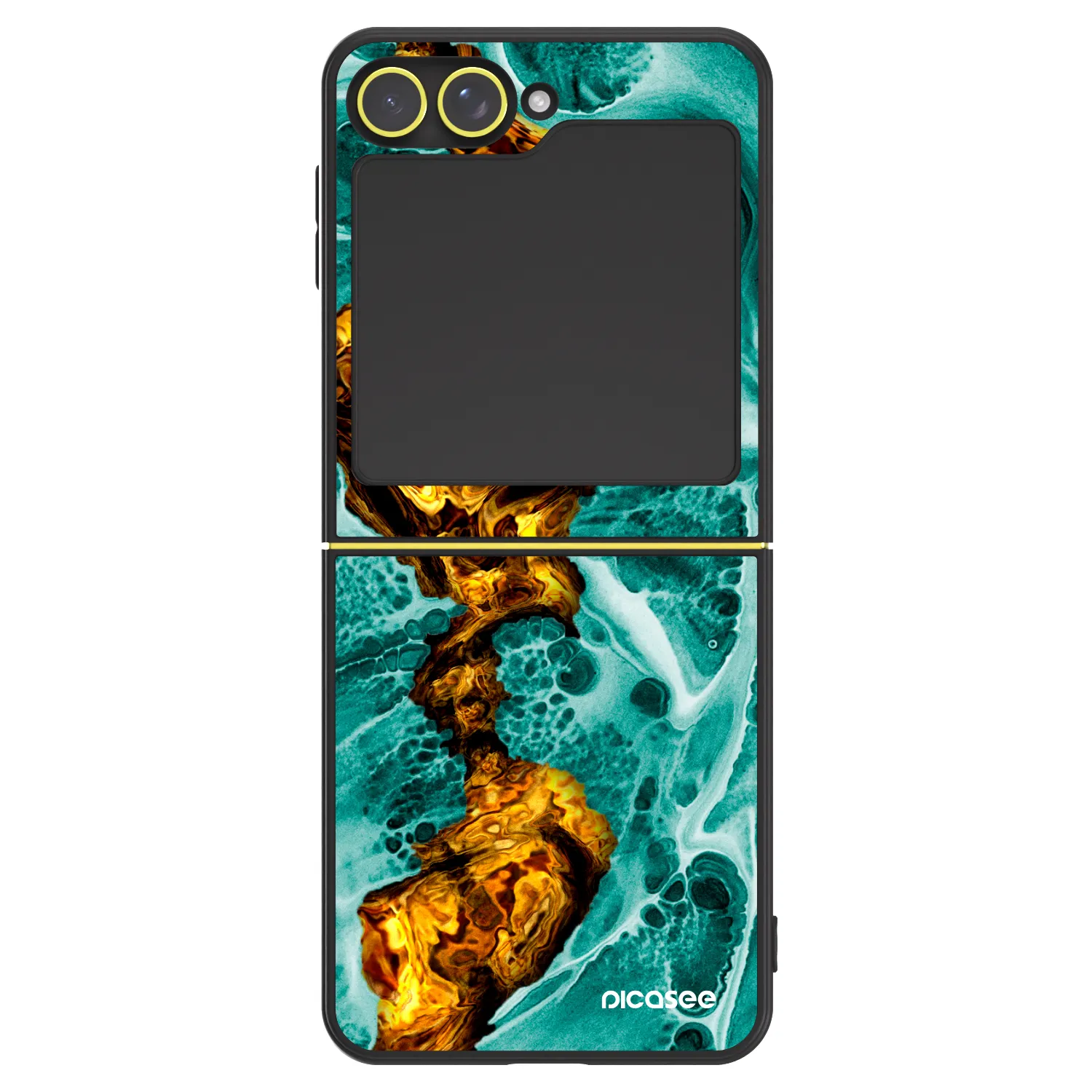 Picasee ULTIMATE CASE pentru Samsung Galaxy Z Flip5 5G - Goldsky