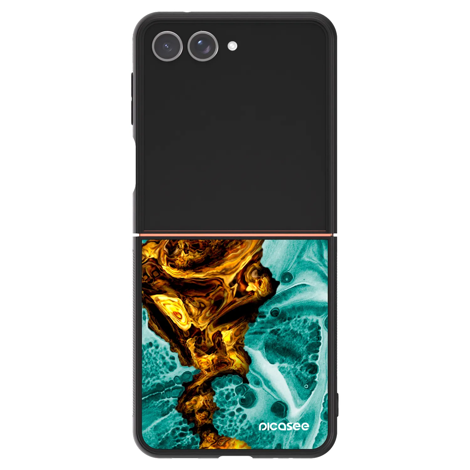 Picasee ULTIMATE CASE pentru Samsung Galaxy Z Flip7 5G - Goldsky
