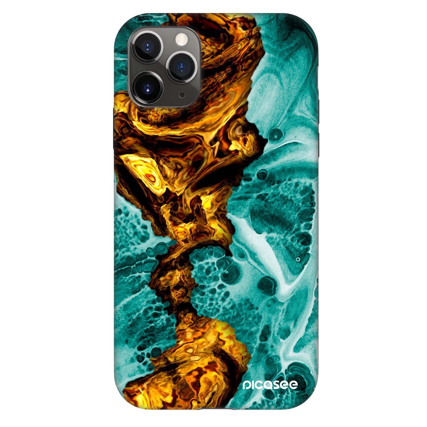 Picasee Fashion Case pentru Apple iPhone 11 Pro - Goldsky