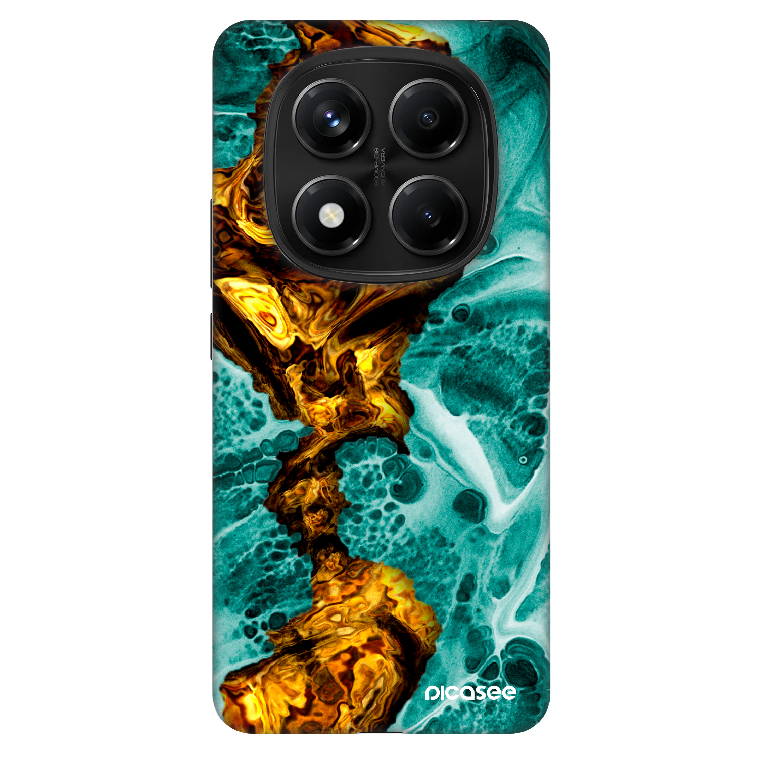 Picasee Fashion Case pentru Xiaomi Redmi Note 14 Pro 5G - Goldsky