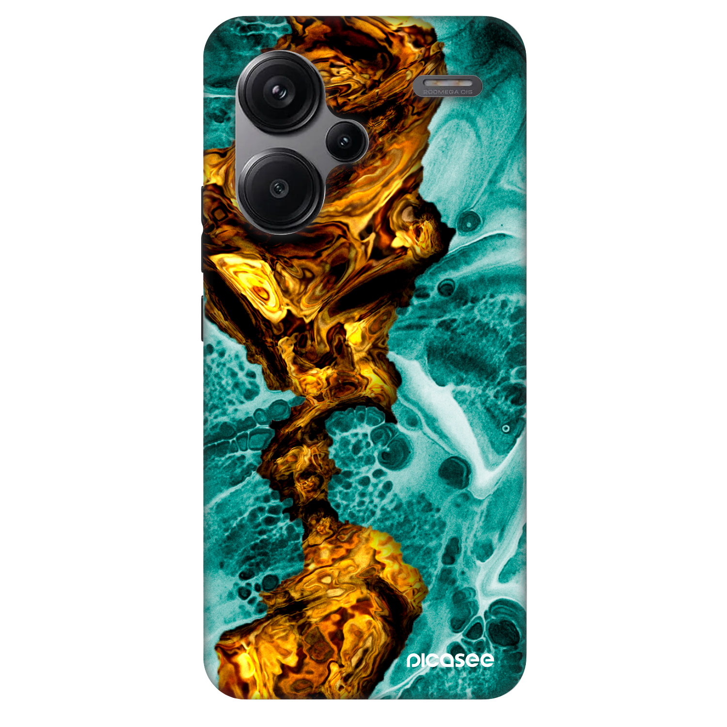 Picasee Fashion Case pentru Xiaomi Redmi Note 13 Pro+ 5G - Goldsky