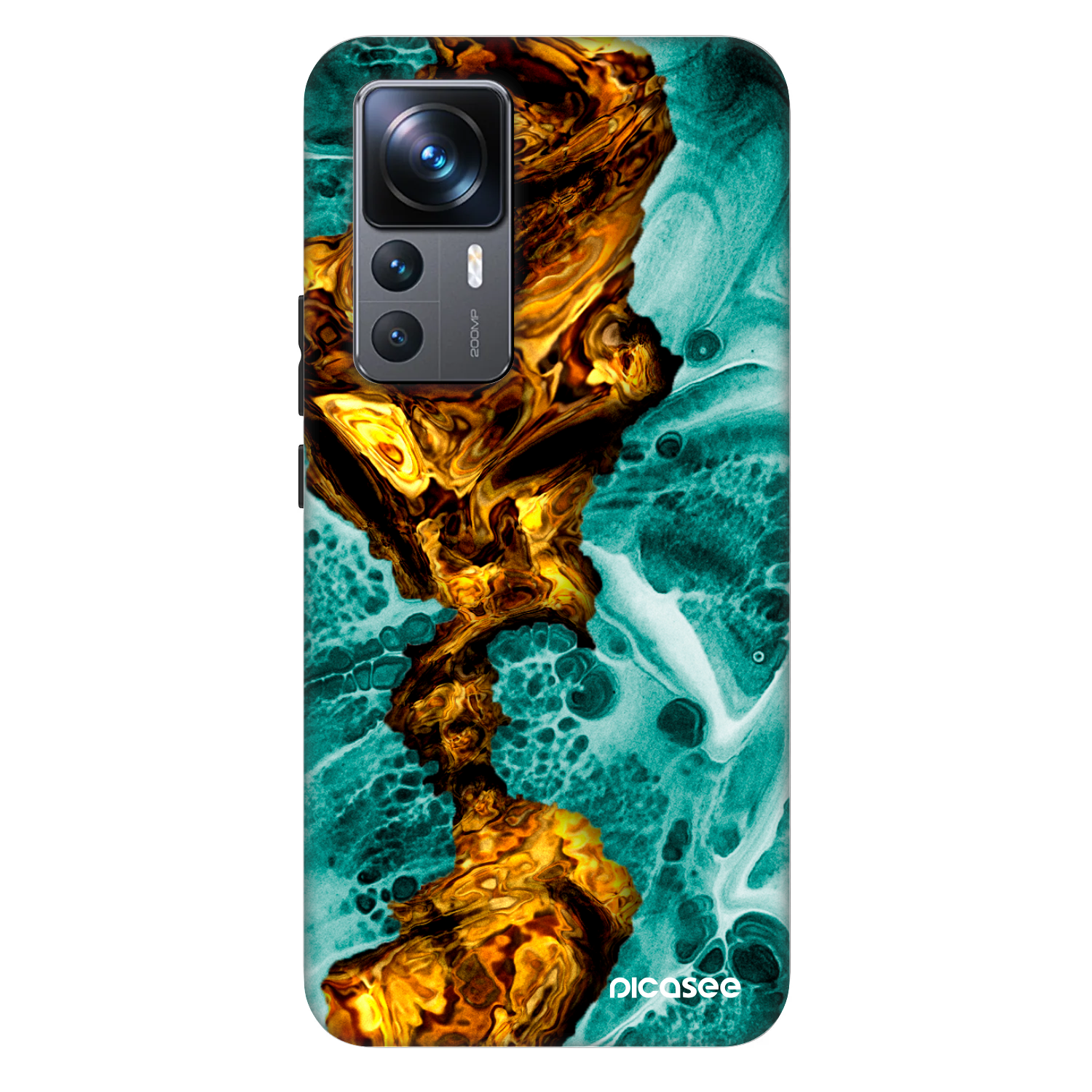 Picasee Fashion Case pentru Xiaomi 12T Pro - Goldsky