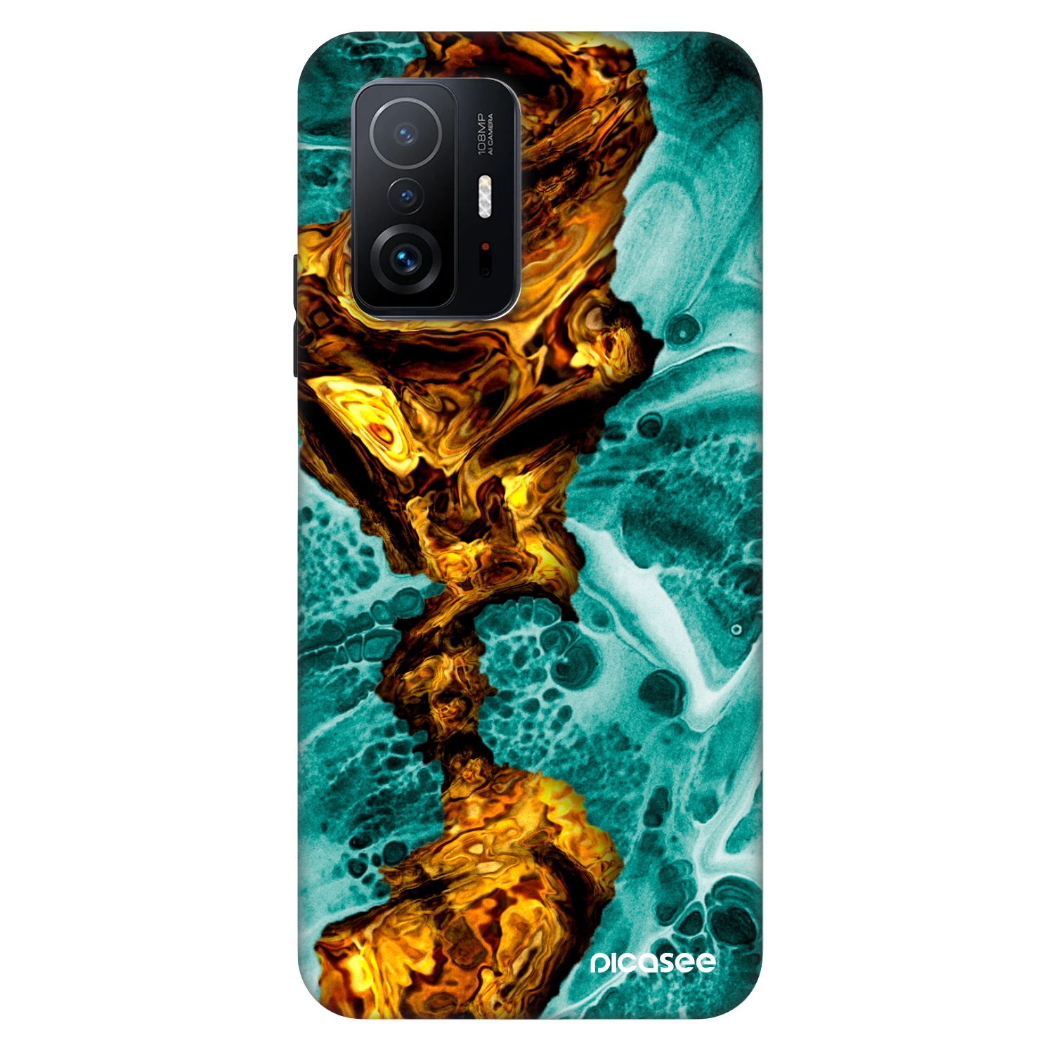 Picasee Fashion Case pentru Xiaomi 11T Pro - Goldsky