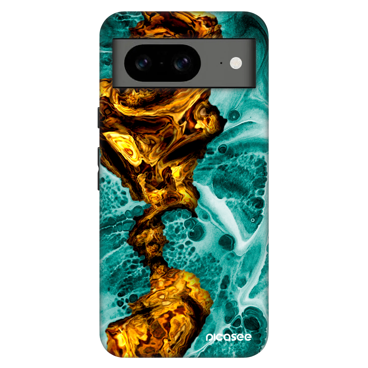 Picasee Fashion Case pentru Google Pixel 8 Pro - Goldsky
