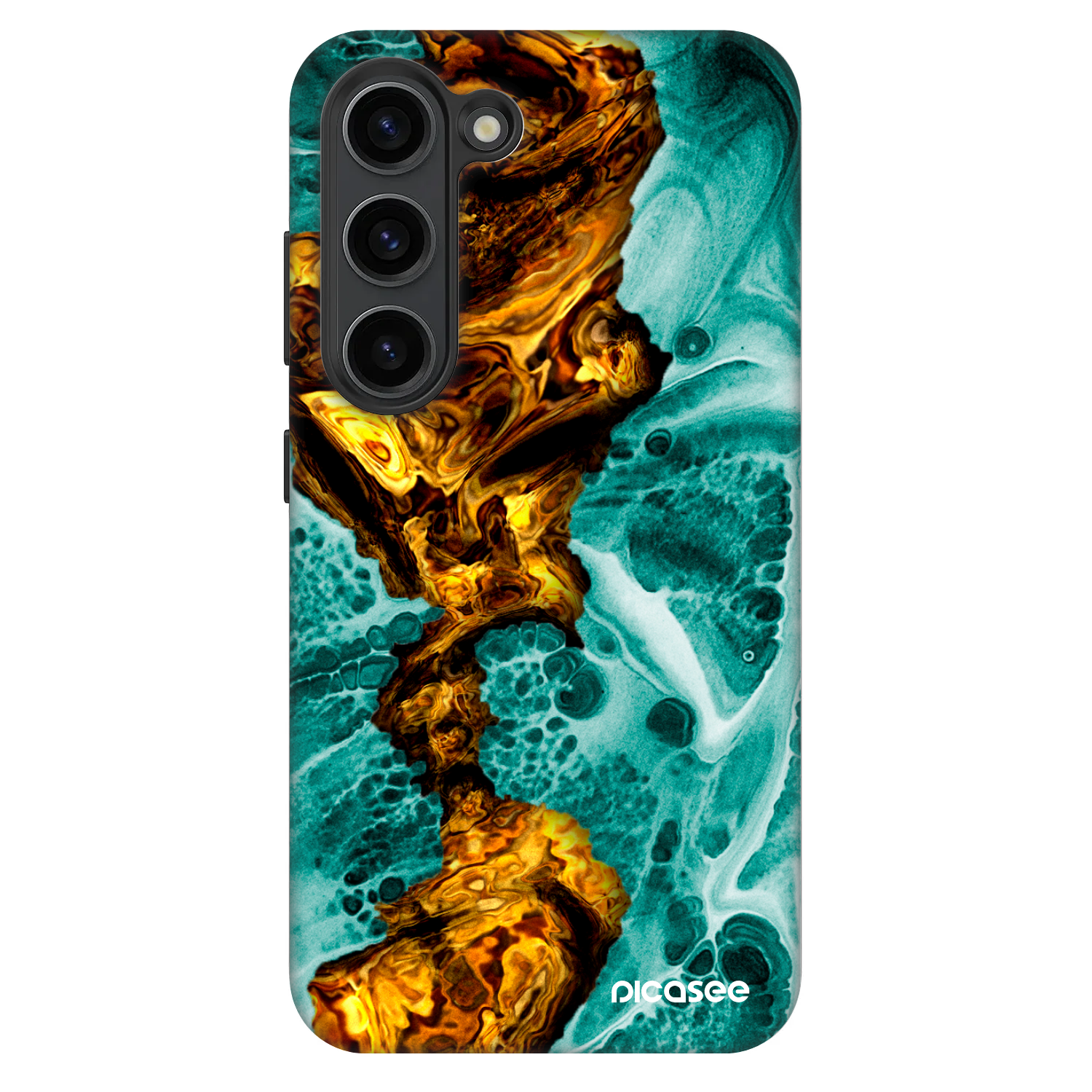 Picasee Fashion Case pentru Samsung Galaxy S23+ 5G - Goldsky