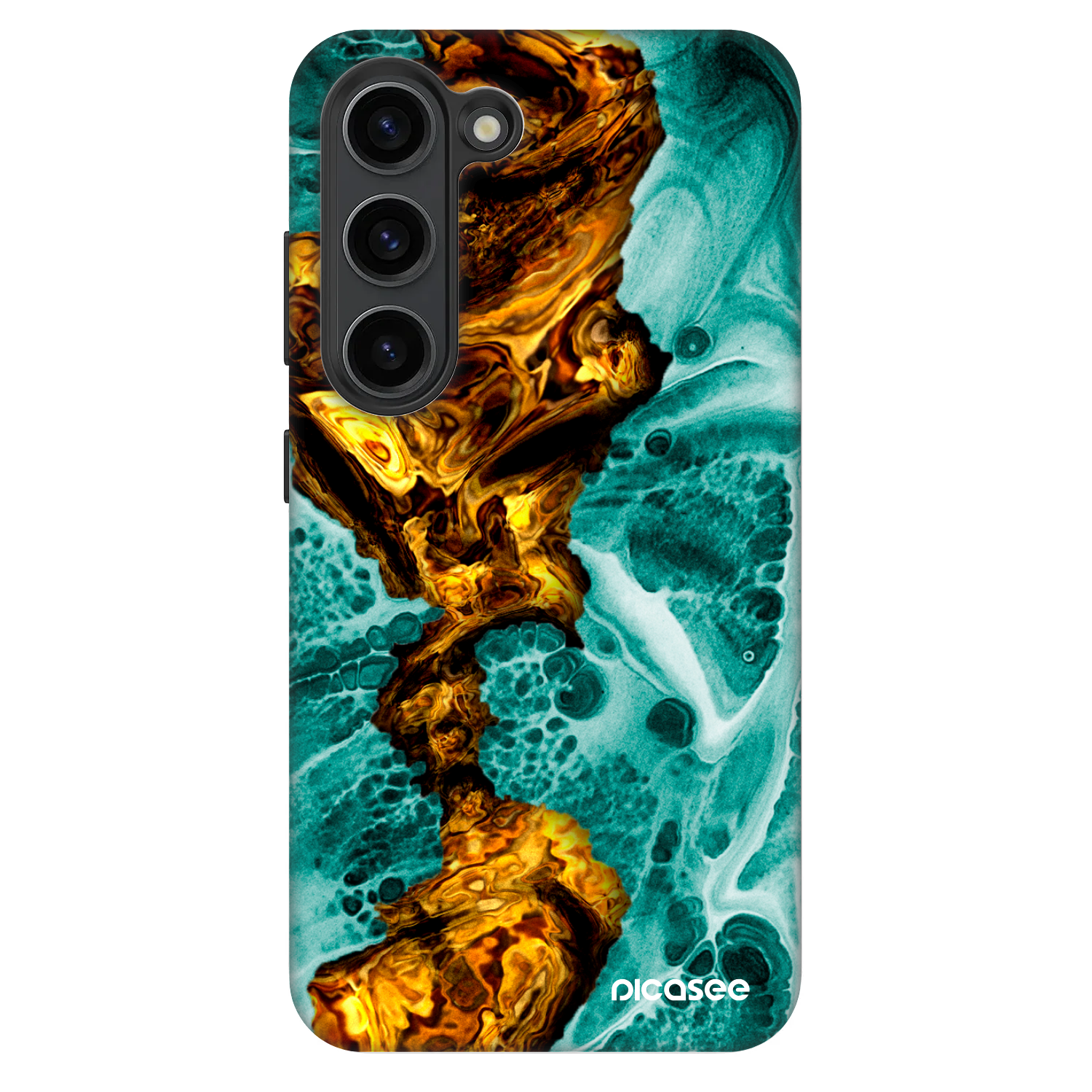 Picasee Fashion Case pentru Samsung Galaxy S23 5G - Goldsky