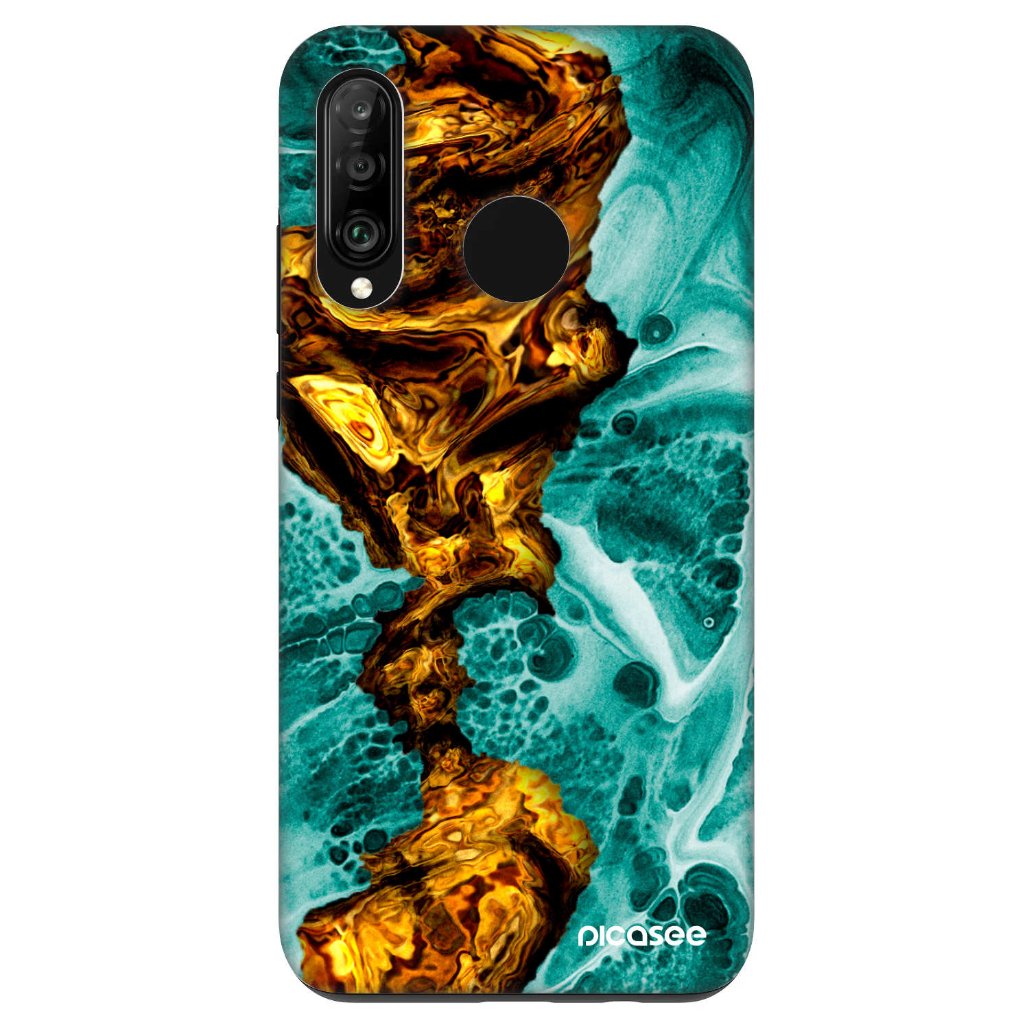Picasee Fashion Case pentru Huawei P30 Lite - Goldsky